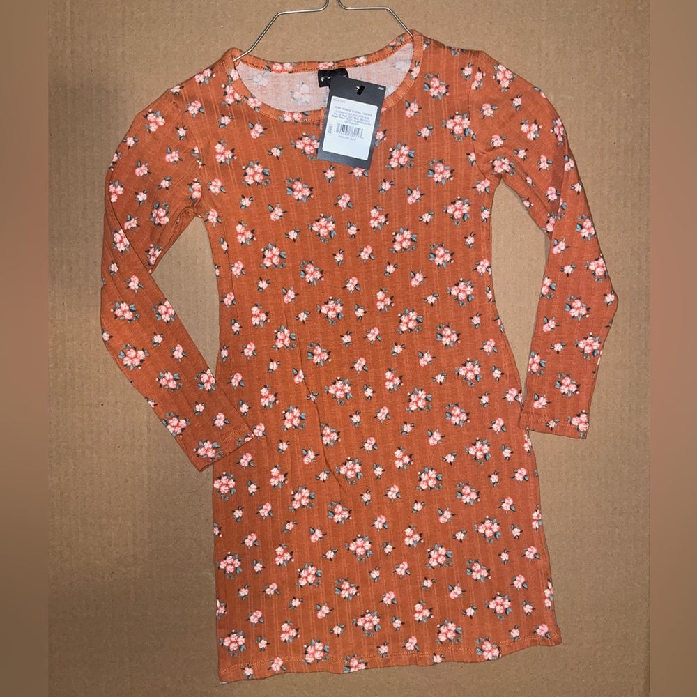 Kids Art Class Floral Spring/Fall Dress